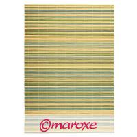 mata bambusowa stołowa w odcieniach zieleni
