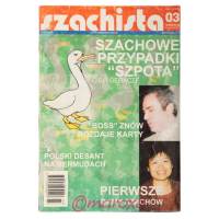 Miesięcznik Szachista Marzec 2001 nr 3.