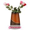 wazon ceramiczny na kwiaty i susz